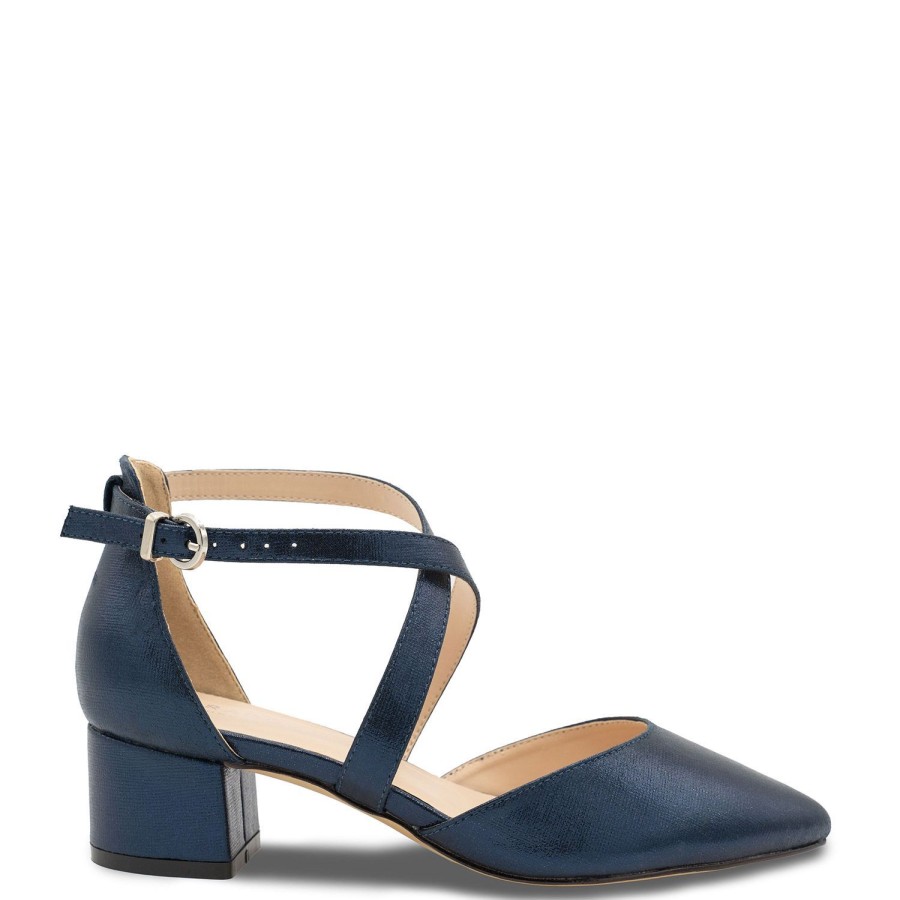 Women Paradox London Pumps | Francis Navy